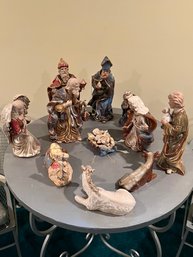 Ceramic Nativity Set