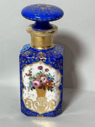 OLD PARIS PORCELAIN TEA CADDY