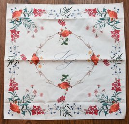 Gucci Cotton Floral Scarf