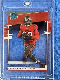 2020 Panini Donruss Clearly Rated Rookie Ke'Shawn Vaughn Card #RR-KV