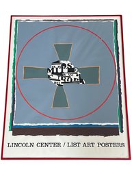 Peter Plagens List Art Poster C 1983 Lincoln Center For The Performing Art