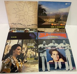 Eight Latin American Vinyl Records Including Julio Y Casapons