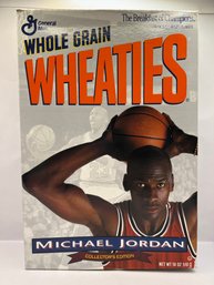 1993 Collectors Edition Michael Jordan Wheaties Cereal Box
