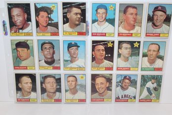 18 1961 LA Angels & Washington Senators Cards- Nice Conditions - 5 Rookie Cards! Eddie Yost