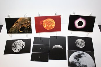 18 Vintage Space & Planetary Postcards 1960s & 1970s