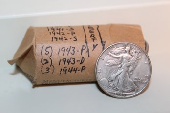 20 Standing Liberty Silver 1/2 Dollars - 1918-1944