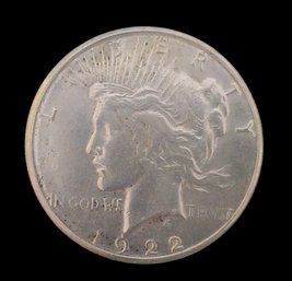 1922 Silver Prace Dollar