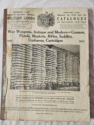 1931 Military Catalogue