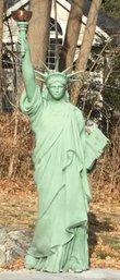 Standing Tall Fantastic 8FT. Fiberglass Statue Of Liberty