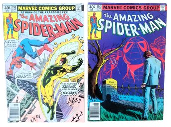 1979 Marvel Comics The Amazing Spider Man #193 & 196  Bronze Age