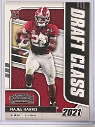 2021 Panini Contenders Draft Picks Najee Harris Draft Class Rookie Card #19