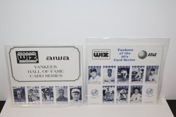 Yankees Special Edition Cards From The Wiz! 1991-1992 - Great Gift For The Yankees Fan!
