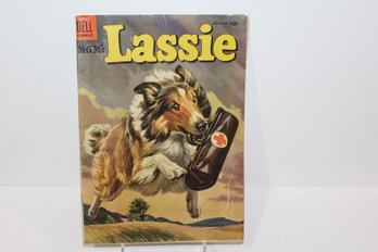 1955 Dell -golden Age - Lassie #21 Great Cover!