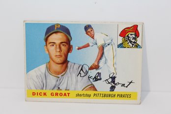 1955 Topps Card Dick Groat