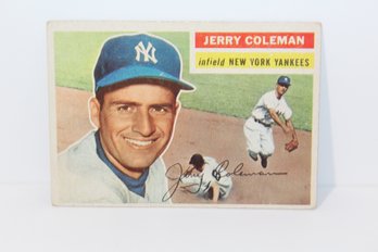 1956 Topps Jerry Coleman - Yankees