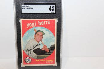 1959 Topps - Yogi Berra - SGC 4