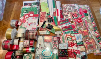 Holiday Gift Wrapping Supplies