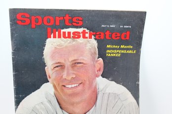 1962 Mickey Mantle Sports Illustrated Cover