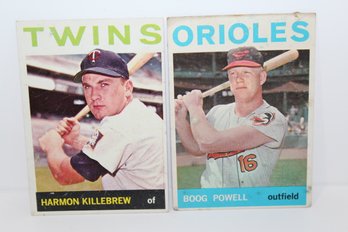 1964 Topps Baseball - Harmon Killebrew & Boog Powell