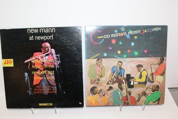 1966 Herbie Mann - New Mann At Newport - 1981 Various - God Rest Ye Merry, Jazzmen