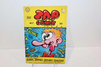 1968 Zap Comix No.2 - Very Collectible Issue - Very Nice