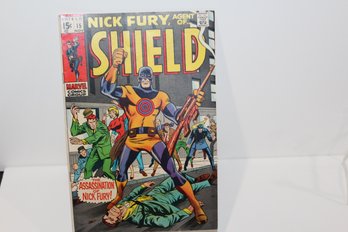 1969 Nick Fury Agent Of SHIELD #15 - Nice Collectible Issue