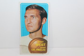 1970 Topps Basketball Jerry West #160 - Tall Boy Card