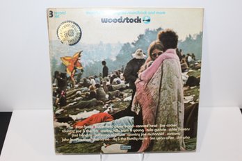 1970 Woodstock Soundtrack - 3 Record Set - Cotillion Records