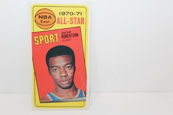 1970-71 Topps Tallboy NBA East All-Star Oscar Robertson #114 Cincinnati Royals