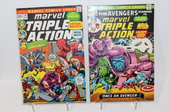 1973-1974 Marvel Triple Action #10 & #17