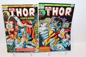 1973-1974 Thor #218 & #220 (20 Cent Covers)