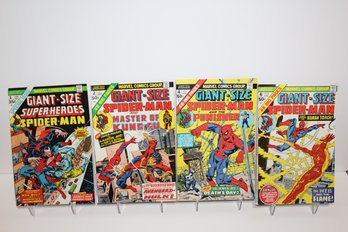 1974 Giant Size Super Heroes Feat. Spider- Man #1 - '74-'75 Giant Size Spider- Man #2 #4 #6 (collectible #4)