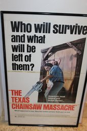 1974 Texas Chainsaw Massacre Movie Poster - Original (NOT SHIPPABLE)