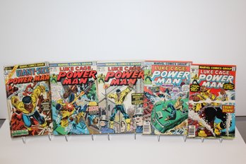 1975 Giant Size Power Man (luke Cage) - 1974-1977 Power Man & Iron Fist #20, #23, #40, #45