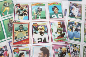 Topps & Upper Deck Green Bay Packers Card Lot - 1976-early 2000s - R. White, Driver, Nelson, Favre, Rodger