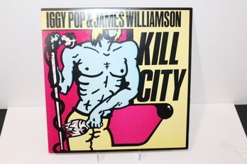 1977 Iggy Pop & James Williamson  Kill City - Limited Edition Green Vinyl! Bomp Records!