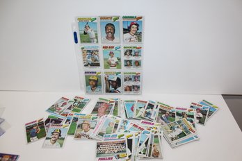 1977 Topps Set-builder 125 Brooks Robinson- Boog Powell- Willie McCovey- Keith Hernandez - Conditions Vary