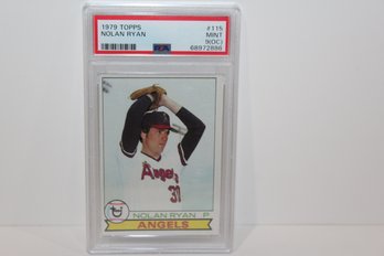 1979 PSA Graded Nolan Ryan 9 (OC)