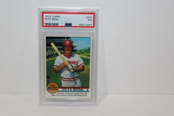 1979 Topps Pete Rose Graded