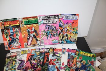 12 Comic Micronaut Collection 1979-1984
