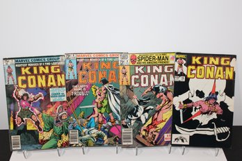 1980-1983 Marvel - Conan The King (king Conan) #4, #6, #8, #19