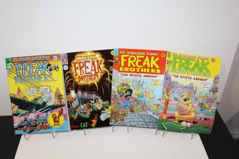 1980-1990 Fabulous Furry Freak Brothers - Underground Comics #6, #7, #8, #9
