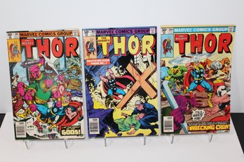 1980-1981 Thor #301 - #303 - #304 (1st Series Journey Into Mystery)