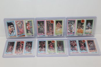 1980 Topps NBA Perforated Panel Cards -6
