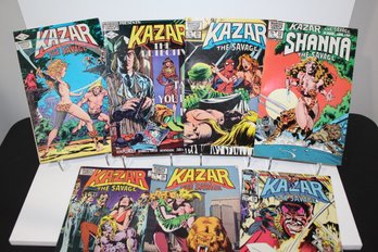 1982-1983 Ka- Zar The Savage #15, #17, #21-#23, #26, #29 (7)