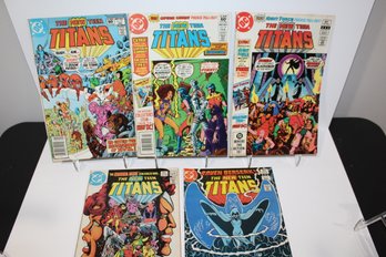1982-1983 New Teen Titans #15, #16, #21, #24, #31