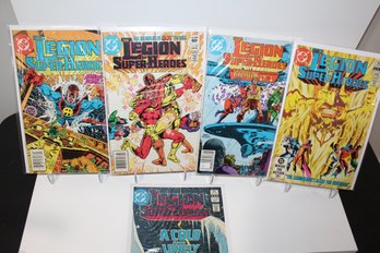 1982 DC Legion Of Super-heroes 5 Comic Consecutive Run-#285-289 -Annual #1 & #2