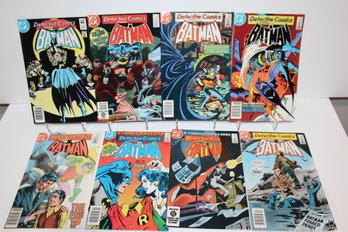 1983-1984 DC Detective Comics (batman) - #531, #533, #536, #541-#545