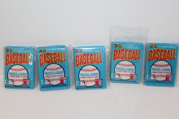 1983 Donruss Wax Packs (5)