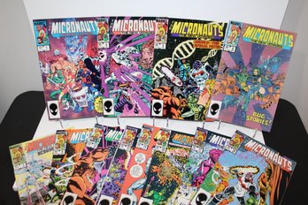 1984-1985 Marvel Micronauts The New Voyages #1, #4-37, #9, #12-#14, #16-#18 (12)